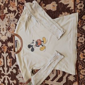 Vintage Disney Mickey Mouse Long Sleeve Shirt Size 6